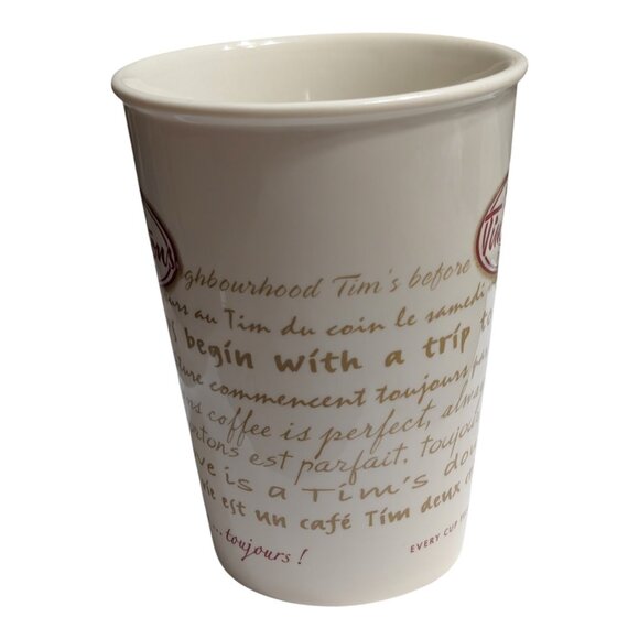 TIM HORTONS Coffee Mug Limited Edition Every Cup Tells A Story…Always! 2009 009 - Picture 3 of 7
